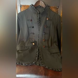 Kasper Black Long Sleeve Blazer - Large